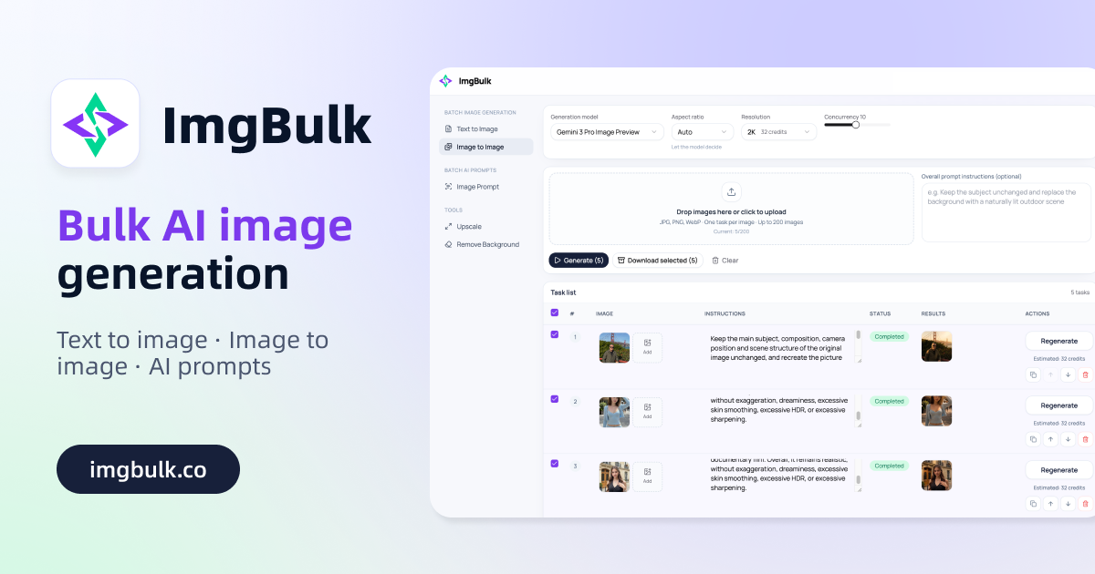 Imgbulk screenshot 1